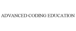 ADVANCED CODING EDUCATION trademark