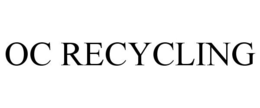 OC RECYCLING trademark