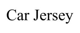 CAR JERSEY trademark