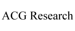 ACG RESEARCH trademark