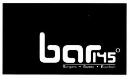 BAR 145 BURGERS BANDS BOURBON trademark