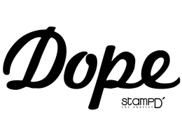 DOPE STAMPD' LOS ANGELES trademark