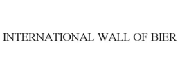 INTERNATIONAL WALL OF BIER trademark