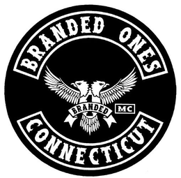 BRANDED ONES BRANDED 1 MC CONNECTICUT trademark