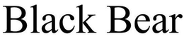 BLACK BEAR trademark
