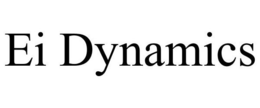 EI DYNAMICS trademark