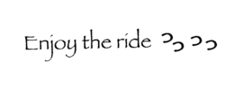 ENJOY THE RIDE trademark