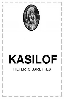 KASILOF FILTER CIGARETTES trademark
