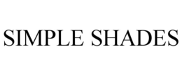 SIMPLE SHADES trademark