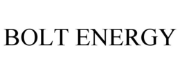 BOLT ENERGY trademark
