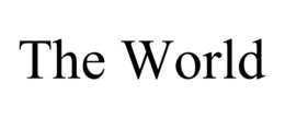 THE WORLD trademark