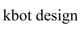 KBOT DESIGN trademark