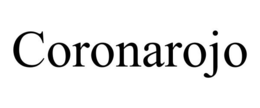 CORONAROJO trademark