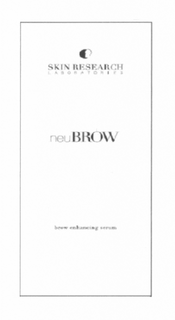 SKIN RESEARCH LABORATORIES NEUBROW - BROW ENHANCING SERUM trademark