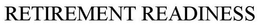 RETIREMENT READINESS trademark