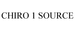 CHIRO 1 SOURCE trademark