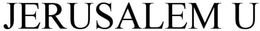 JERUSALEMONLINEU trademark