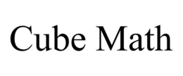 CUBE MATH trademark