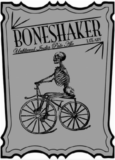 BONESHAKER UNFILTERED INDIA PALE ALE 7.1% ABV trademark