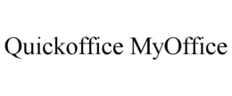 QUICKOFFICE MYOFFICE trademark