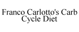 FRANCO CARLOTTO'S CARB CYCLE DIET trademark