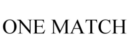 ONE MATCH trademark