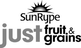 SUNRYPE JUST FRUIT & GRAINS trademark