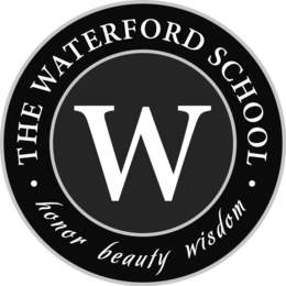 THE WATERFORD SCHOOL W HONOR BEAUTY WISDOM trademark