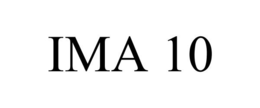 IMA 10 trademark
