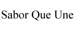 SABOR QUE UNE trademark