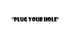 "PLUG YOUR HOLE" trademark
