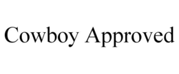 COWBOY APPROVED trademark