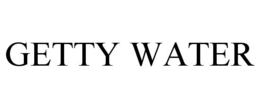 GETTY WATER trademark
