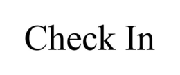 CHECK IN trademark