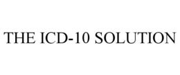 THE ICD-10 SOLUTION trademark