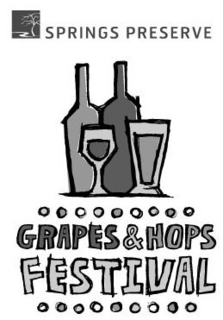 SPRINGS PRESERVE GRAPES & HOPS FESTIVAL trademark