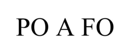PO A FO trademark