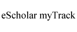 ESCHOLAR MYTRACK trademark