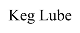 KEG LUBE trademark