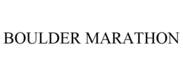 BOULDER MARATHON trademark