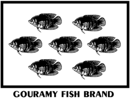 GOURAMY FISH BRAND trademark