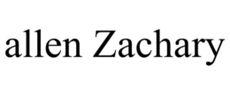 ALLEN ZACHARY trademark