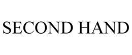 SECOND HAND trademark