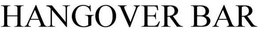 HANGOVER BAR trademark