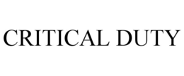 CRITICAL DUTY trademark