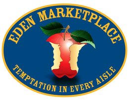 EDEN MARKETPLACE TEMPTATION IN EVERY AISLE trademark