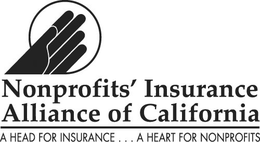 NONPROFITS' INSURANCE ALLIANCE OF CALIFORNIA A HEAD FOR INSURANCE...A HEART FOR NONPROFITS trademark