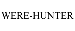 WERE-HUNTER trademark
