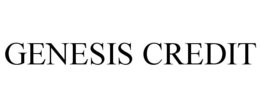 GENESIS CREDIT trademark