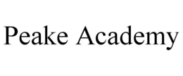 PEAKE ACADEMY trademark